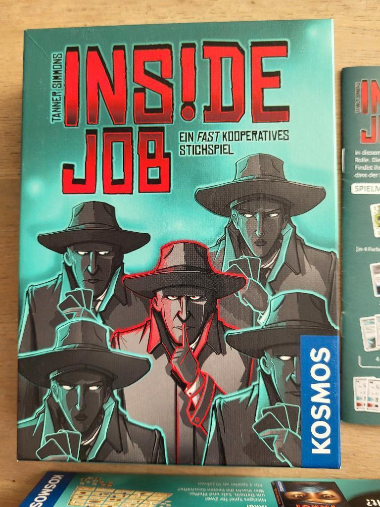 spel Inside job, Een of twee spelers, Ophalen of Verzenden, Zo goed als nieuw