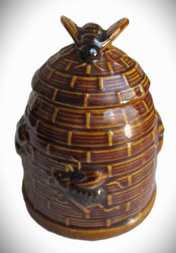 Honingpot~Bijen Honingpotje~Keramiek gaaf~Honing Pot keramie beschikbaar voor biedingen