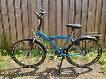 Donkerblauwe jongensfiets Batavus 26 inch beschikbaar voor biedingen