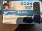 Geemarc Seniorentelefoon CL8600 - Eenvoudig in gebruik, Ophalen, Gebruikt, Minder dan 3 megapixel, Klassiek of Candybar