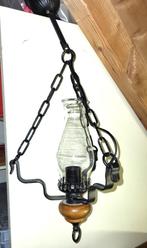 vintage hanglamp in de stijl van een petroleumlamp /olielamp, Antiek en Kunst, Ophalen of Verzenden