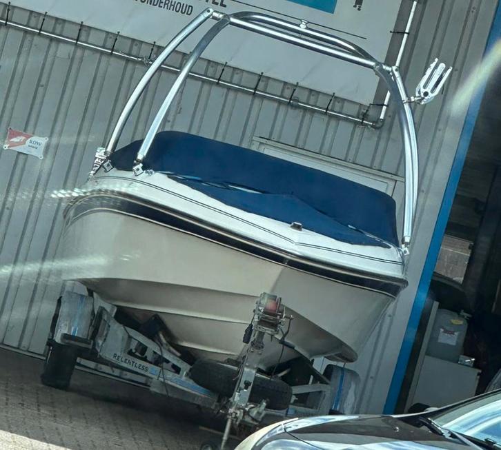 Rinker Captiva 190- 1995open punt en recent groot onderhoud., Watersport en Boten, Speedboten, Gebruikt, 6 meter of meer, Benzine