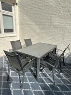 Tuinset met tafel en 8 stoelen, Ophalen, Gebruikt, Eettafel, Aluminium