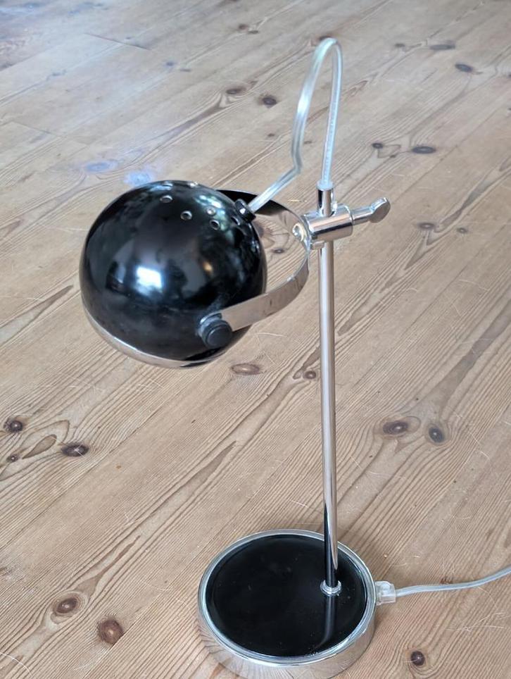 Tafellamp Leitmotiv Eyeball, Huis en Inrichting, Lampen | Tafellampen, Gebruikt, Minder dan 50 cm, Metaal, Ophalen of Verzenden