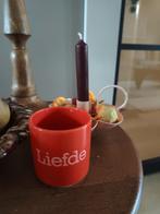 Mokje met tekst liefde leuk voor Valentijn, Ophalen of Verzenden