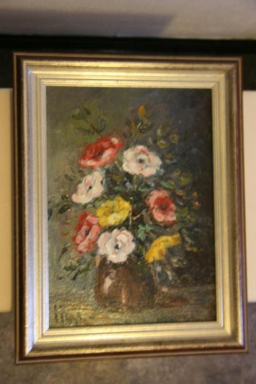 stilleven met bloemen van Ton Luijten, Antiek en Kunst, Kunst | Schilderijen | Klassiek, Ophalen