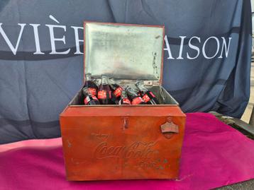 Vintage koelbox coca cola beschikbaar voor biedingen