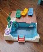 Zwembad Playmobil incl 3 ligstoelen, Kinderen en Baby's, Speelgoed | Playmobil, Ophalen of Verzenden, Zo goed als nieuw, Los playmobil