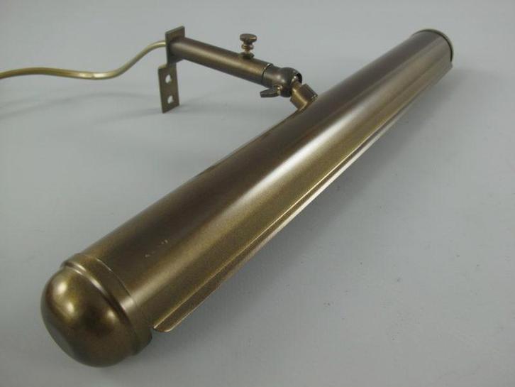 Messing Schilderijlamp 33cm - Antiek Brons, Huis en Inrichting, Lampen | Wandlampen, Nieuw, Metaal, Ophalen of Verzenden