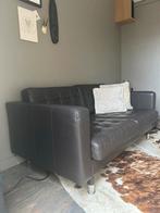 Landskrona 2-zitsbank, donkerbruin, Huis en Inrichting, Banken | Bankstellen, Ophalen, Gebruikt, 150 tot 200 cm, Tweepersoons