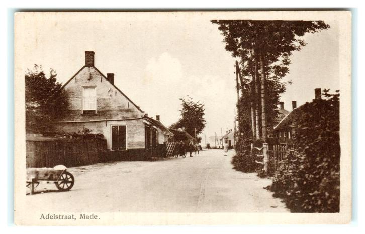 Made, Adelstraat, Verzamelen, Ansichtkaarten | Nederland, Ongelopen, Noord-Brabant, 1920 tot 1940, Verzenden