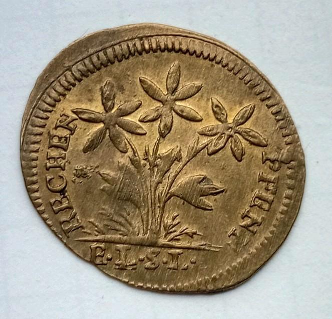 Leopold II 1762-1833 Lauer Antieke Rekenpenning Misslag, Postzegels en Munten, Penningen en Medailles, Zilver, Ophalen of Verzenden