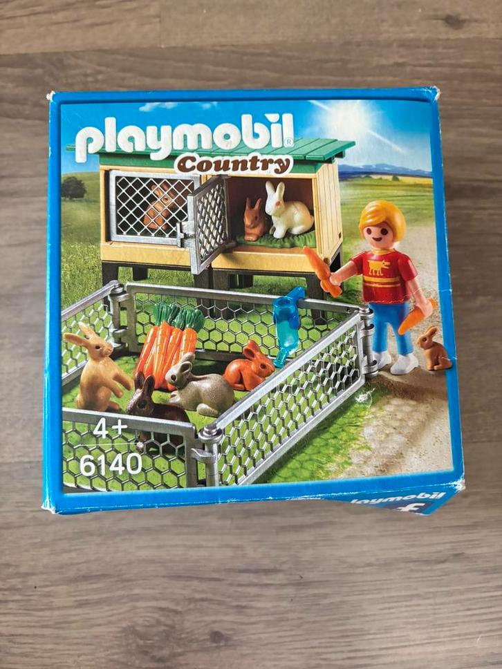 Playmobil konijnenhok 6140, Kinderen en Baby's, Speelgoed | Playmobil, Gebruikt, Los playmobil, Ophalen of Verzenden