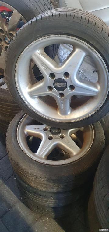 17inch BBS velgen met banden BMW 5X120 beschikbaar voor biedingen