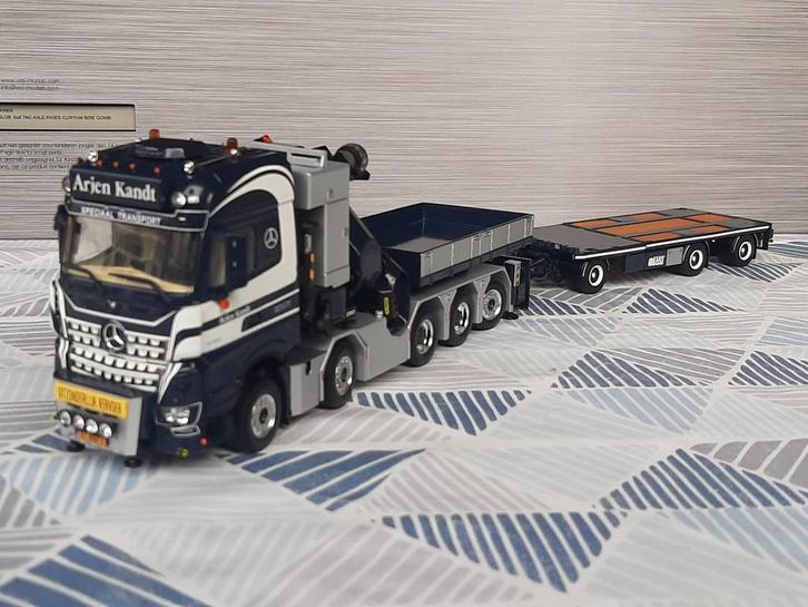 WSI Mercedes Arjen Kandt, Hobby en Vrije tijd, Modelauto's | 1:50, Nieuw, Bus of Vrachtwagen, Wsi, Ophalen of Verzenden