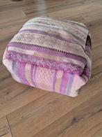 Amazigh Handgemaakte zitpoef, Huis en Inrichting, Banken | Voetenbanken en Poefen, Nieuw, Bohemian, Ophalen of Verzenden, Stof