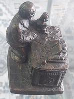 De geldwisselaar geheel van brons, Antiek en Kunst, Ophalen of Verzenden