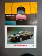 Folder Datsun 240ZX en 260ZX, Ophalen of Verzenden, Gelezen