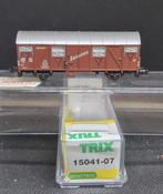 Minitrix 15041-07 - goederenwagen Gmhs53 'Bananen' (15193), Hobby en Vrije tijd, Modeltreinen | N-Spoor, Gelijkstroom, Trix, Wagon