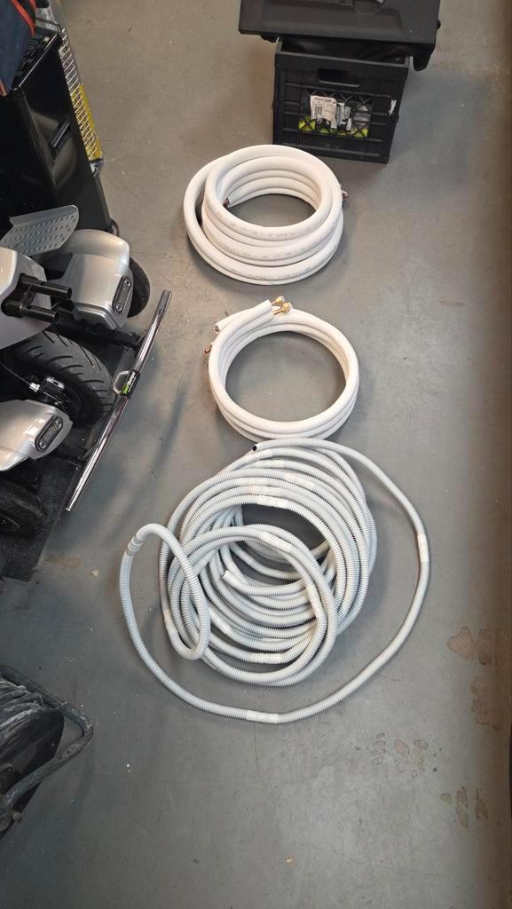 Airco Leidingen - Diverse Lengtes, Doe-het-zelf en Verbouw, Buizen en Afvoer, Gebruikt, Overige typen, Pvc, Minder dan 2 meter