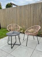 draadstoelen tuin, Tuin en Terras, Ophalen, Gebruikt