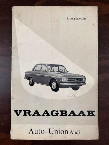 Audi Auto-Union Vraagbaak P. Olyslager beschikbaar voor biedingen