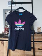 Adidas shirt zwart rose maat 36, Ophalen of Verzenden, Zo goed als nieuw, Maat 36 (S), Zwart