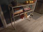 Sidetable, Huis en Inrichting, Tafels | Sidetables, Ophalen, Zo goed als nieuw, 25 tot 50 cm, Rechthoekig