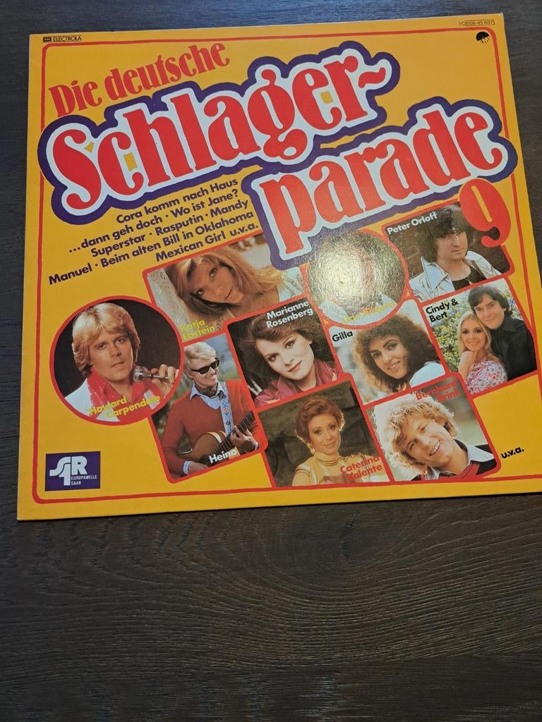Die Deutsche Schlager Parade 9 LP, Ophalen, Gebruikt, Boxset