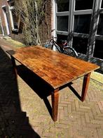 Massief Houten Keukentafel, Huis en Inrichting, 200 cm of meer, 50 tot 100 cm, Gebruikt, Rechthoekig