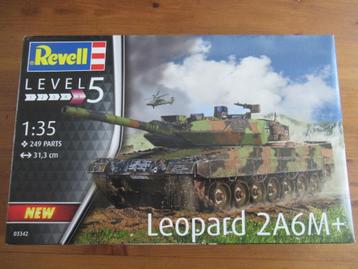 Leopard 2 A6M+  (Revell 1/35) beschikbaar voor biedingen