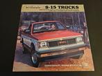 Brochure GMC S-15 Trucks 1983 USA, Ophalen of Verzenden, Zo goed als nieuw, Overige merken