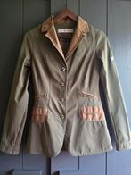 Animo wedstrijdjasje groen/cognac IT42 D36, Gebruikt, Ophalen of Verzenden, Springen, Dames