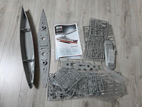 Revell Bismarck 1:350 modelboot met toebehoren, Hobby en Vrije tijd, Modelbouw | Boten en Schepen, Zo goed als nieuw, 1:200 of kleiner