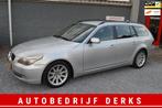 BMW 5-serie Touring 523i High Executive AUT Airco Leer Navi, Auto's, BMW, Automaat, Achterwielaandrijving, Gebruikt, Leder
