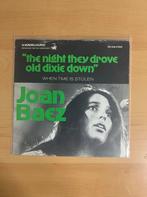 Joan Baez-The night  they drove old dixi down-single- izgst, Overige genres, 7 inch, Single, Ophalen of Verzenden