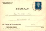 Heusden - De Haan & Oerlemans - 1952, Verzamelen, Ansichtkaarten | Nederland, Ophalen of Verzenden, 1940 tot 1960, Gelopen, Noord-Brabant
