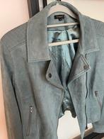 Jas suede blauw G-Maxx, Maat 38/40 (M), Blauw, Ophalen of Verzenden, Zo goed als nieuw
