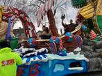 Onderdelen vikingboot carnavalswagen, Ophalen