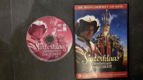 DVD - Sinterklaas en de Verdwenen Pakjesboot, Cd's en Dvd's, Dvd's | Kinderen en Jeugd, Zo goed als nieuw, Avontuur, Alle leeftijden