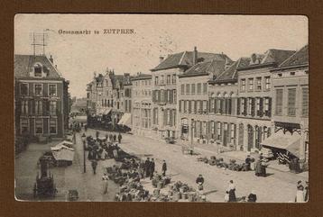 Zutphen  Oude ansichtkaart uit ca 1911 - Groen markt  beschikbaar voor biedingen