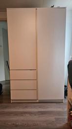 LIMFJORDEN Kledingkast - 120x200 cm - Wit, Huis en Inrichting, Kasten | Kledingkasten, Ophalen, Overige materialen, 100 tot 150 cm
