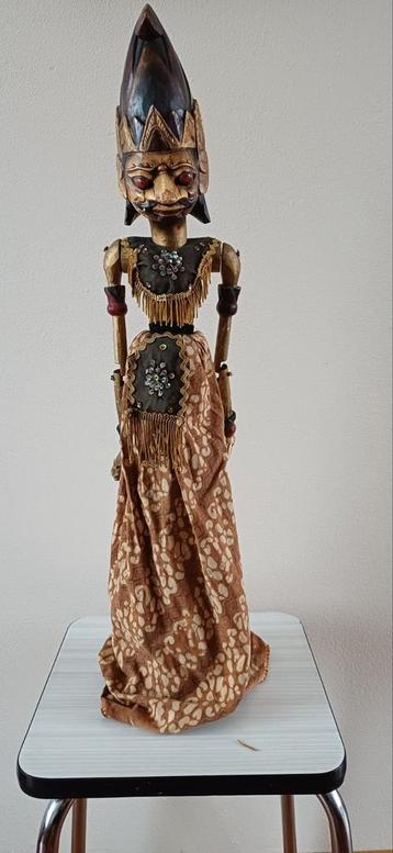 Wayang Pop Pop Art Houten Pop beschikbaar voor biedingen