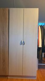 Kledingkast met hangruimte en planken, Huis en Inrichting, Kasten | Kledingkasten, Ophalen, Kunststof, Gebruikt, 50 tot 100 cm