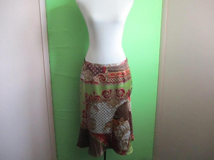 THE BARN rok maat 40, Kleding | Dames, Rokken, Zo goed als nieuw, Maat 38/40 (M), Overige kleuren, Onder de knie, Verzenden