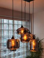 5 losse, verschillende glazen lampenkappen, Huis en Inrichting, Lampen | Lampenkappen, Ophalen, Overige kleuren, Rond, Zo goed als nieuw