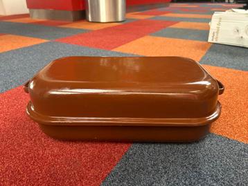 Braadpan met deksel - Bruin beschikbaar voor biedingen