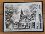Pentekening Sliedrecht Kerkbuurt omstreeks 1960, Ophalen of Verzenden