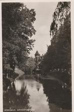 steenwijk- grachtgezicht, Ophalen of Verzenden, 1940 tot 1960, Overijssel