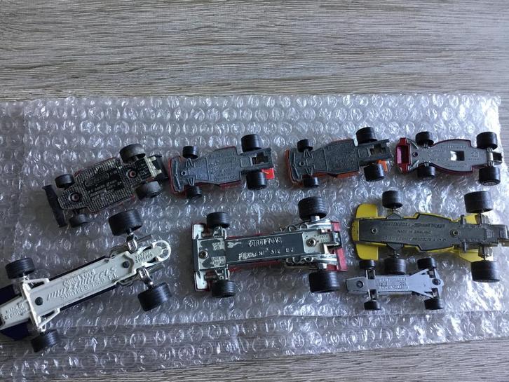 Vintage Speelgoedauto's - Formule 1 Racers, Hobby en Vrije tijd, Modelauto's | 1:18, Gebruikt, Auto, Overige merken, Ophalen of Verzenden